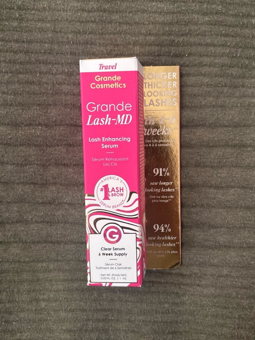 Grande Lash-MD Lash Enhancing Serum — Pink Clear Serum